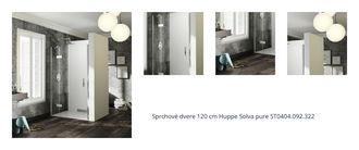 Sprchové dvere 120 cm Huppe Solva pure ST0404.092.322 1