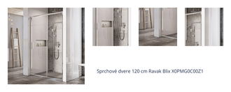 Sprchové dvere 120 cm Ravak Blix X0PMG0C00Z1 1