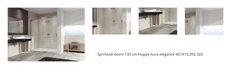 Sprchové dvere 130 cm Huppe Aura elegance 401415.092.322 1