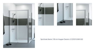 Sprchové dvere 130 cm Huppe Classics 2 Easy Entry C25310.069.322 1