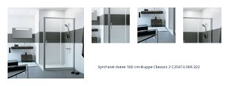 Sprchové dvere 160 cm Huppe Classics 2 C20413.069.322 1