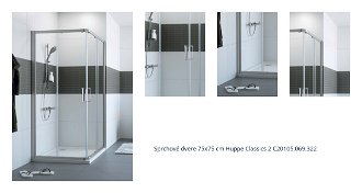 Sprchové dvere 75x75 cm Huppe Classics 2 C20105.069.322 1