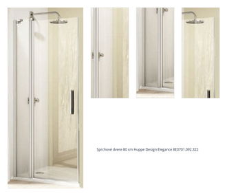 Sprchové dvere 80 cm Hüppe Design Elegance 8E0701.092.322 1