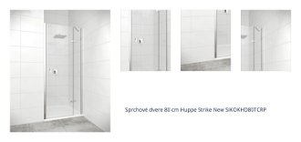Sprchové dvere 80 cm Huppe Strike New SIKOKHD80TCRP 1