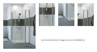 Sprchové dvere 80x80 cm Huppe Classics 2 C23004.069.322 1