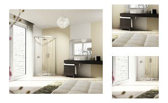 Sprchové dvere 80x80 cm Huppe Design Elegance 8E3001.092.322 3
