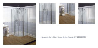 Sprchové dvere 90 cm Hüppe Design Victorian DV1202.092.339 1