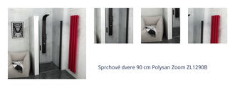 Sprchové dvere 90 cm Polysan Zoom ZL1290B 1