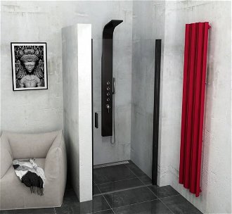 Sprchové dvere 90 cm Polysan Zoom ZL1290B