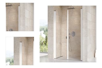 Sprchové dvere 90 cm Ravak Chrome 0QV7C10LZ1 4