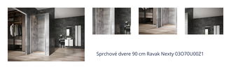 Sprchové dvere 90 cm Ravak Nexty 03O70U00Z1 1