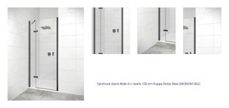 Sprchové dvere 100 cm Huppe Strike New SIKOKHN100LC 1