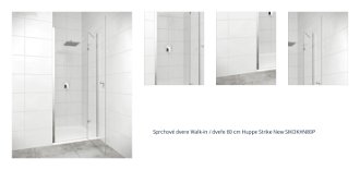 Sprchové dvere 80 cm Huppe Strike New SIKOKHN80P 1