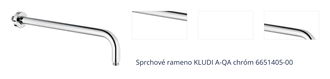 Sprchové rameno KLUDI A-QA chróm 6651405-00 1