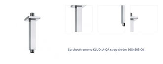 Sprchové rameno KLUDI A-QA strop chróm 6654505-00 1