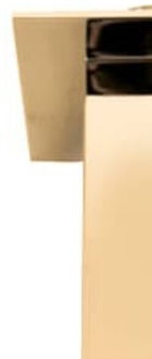 Sprchové rameno RAV SLEZÁK strop v zlatom prevedení MD0372Z 6
