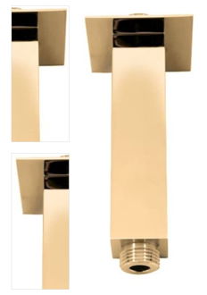Sprchové rameno RAV SLEZÁK strop v zlatom prevedení MD0372Z 4