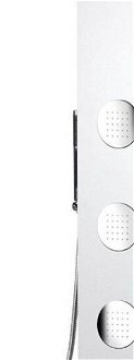 Sprchový panel Sapho 5SIDE ROUND s pákovou batériou biela 80217 5