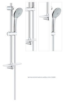 Sprchový set Grohe Euphoria s poličkou chróm 27243001 1