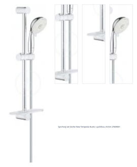 Sprchový set Grohe New Tempesta Rustic s poličkou chróm 27609001 1