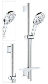 Sprchový set Grohe RAINSHOWER SmartActive na stenu s poličkou chróm 26546000 4