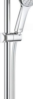 Sprchový set Grohe RAINSHOWER SmartActive na stenu s poličkou chróm 26546000 5