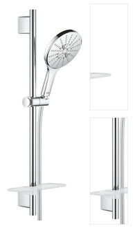 Sprchový set Grohe RAINSHOWER SmartActive na stenu s poličkou chróm 26592000 3