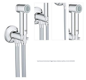 Sprchový set Grohe Sena Trigger Spray s bidetovú spŕškou chróm 26332000 1