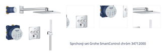 Sprchový set Grohe SmartControl chróm 34712000 1