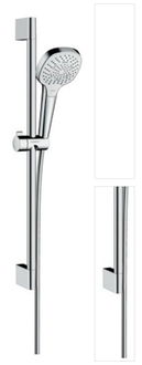 Sprchový set Hansgrohe Croma Select E biela/chróm 26581400 3