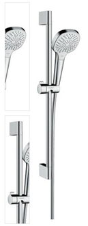 Sprchový set Hansgrohe Croma Select E biela/chróm 26581400 4