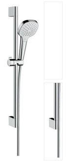 Sprchový set Hansgrohe Croma Select E biela/chróm 26582400 3