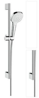 Sprchový set Hansgrohe Croma Select E biela/chróm 26584400 3