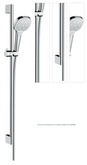 Sprchový set Hansgrohe Croma Select E biela/chróm 26590400 1