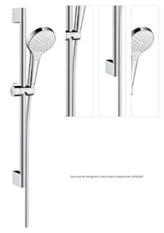 Sprchový set Hansgrohe Croma Select S biela/chróm 26562400 1