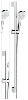 Sprchový set Hansgrohe Crometta biela/chróm 26536400 4