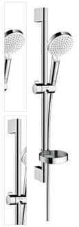 Sprchový set Hansgrohe Crometta na stenu bez batérie biela / chróm 26553400 4