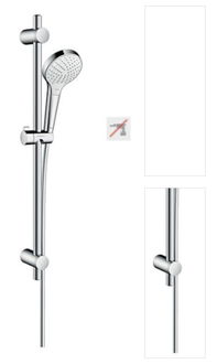 Sprchový set Hansgrohe My Select biela/chróm 26710400 3