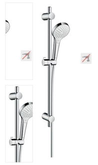 Sprchový set Hansgrohe My Select biela/chróm 26710400 4