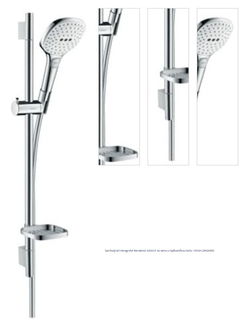 Sprchový set Hansgrohe Raindance Select E na stenu s mydlovničkou biela / chróm 26620400 1