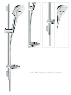 Sprchový set Hansgrohe Raindance Select E na stenu s mydlovničkou biela / chróm 26622400 1