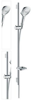 Sprchový set Hansgrohe Raindance Select E s mydlovničkou biela/chróm 26623400 4