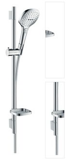 Sprchový set Hansgrohe Raindance Select E s mydlovničkou chróm 26620000 3