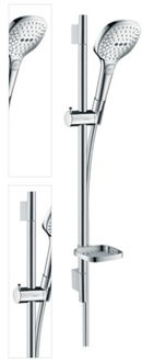 Sprchový set Hansgrohe Raindance Select E s mydlovničkou chróm 26620000 4