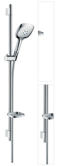 Sprchový set Hansgrohe Raindance Select E s mydlovničkou chróm 27857000 3