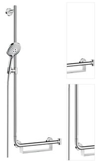 Sprchový set Hansgrohe Raindance Select s mydlovničkou chróm 26324000 3