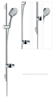 Sprchový set Hansgrohe Raindance Select S s mydlovničkou biela/chróm 26631400 1