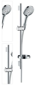 Sprchový set Hansgrohe Raindance Select S s mydlovničkou chróm 26630000 4