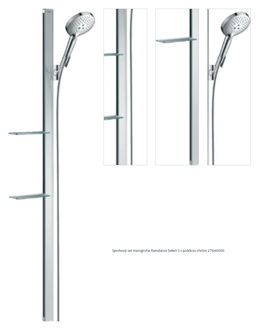 Sprchový set Hansgrohe Raindance Select S s poličkou chróm 27646000 1