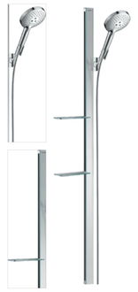 Sprchový set Hansgrohe Raindance Select S s poličkou chróm 27646000 4